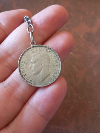 Llavero segunda Guerra mundial plata