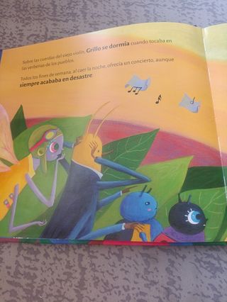 Libro "Grillo el violinista"