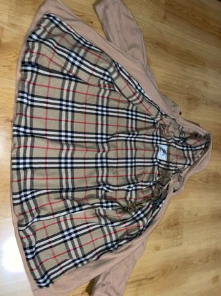 Burberry gabardina Haymarket abrigo vintage