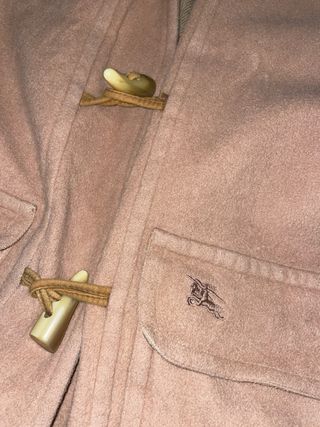 Burberry gabardina Haymarket abrigo vintage