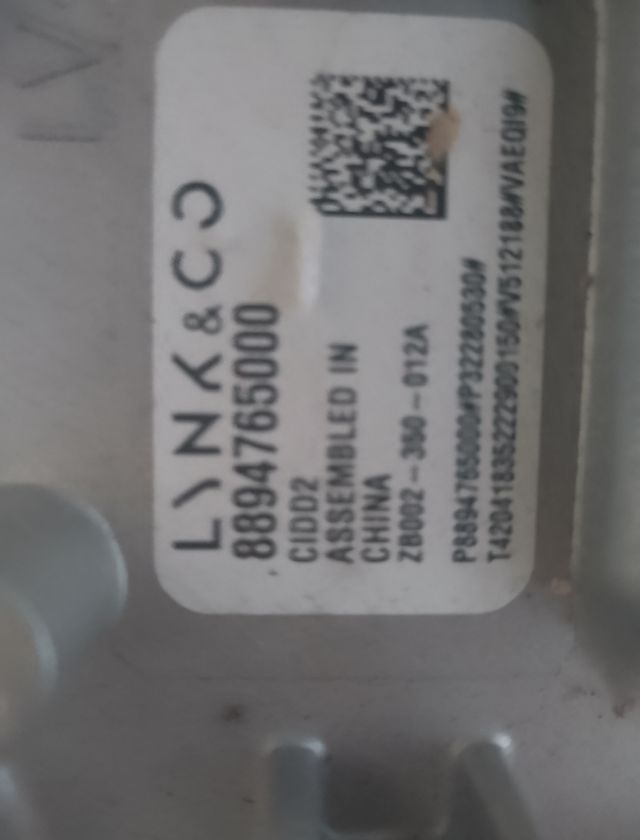 Inverter , Converter Hybrido LYNK&Co. alta tension