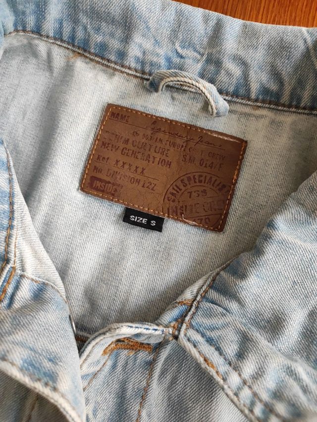 Cazadora vaquera hombre