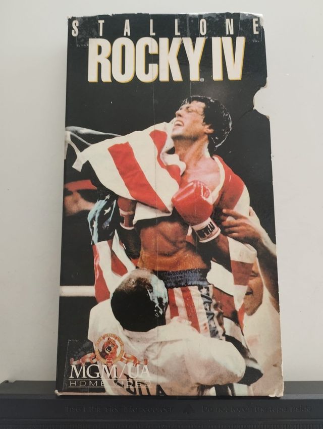 Cinta de video Rocky IV ORIGINAL