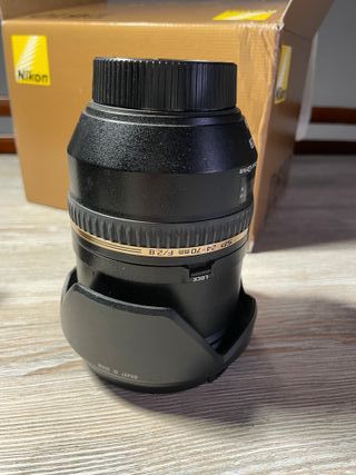 objetivo tamron sp 24-70 F/2.8 VC montura Nikon AF