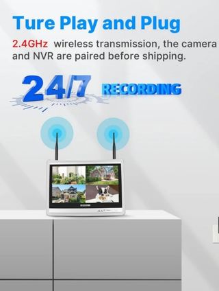 Cámaras vigilancia,pantalla y disco duro