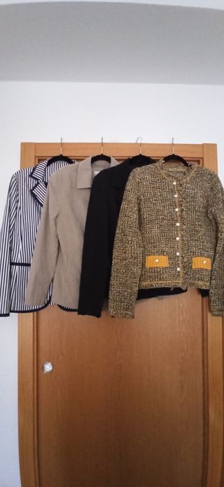 4 chaquetas blazer de mujer 
