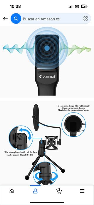 MICRÓFONO CONDENSADOR