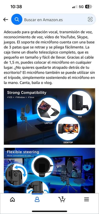 MICRÓFONO CONDENSADOR