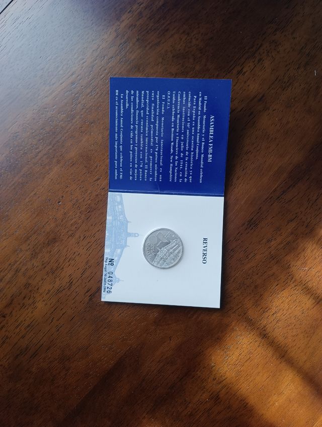 Moneda de dos mil pts. Del 1994 F.M.L.B.M