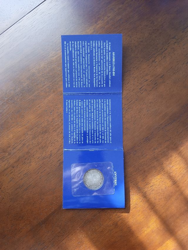 Moneda de dos mil pts. Del 1994 F.M.L.B.M