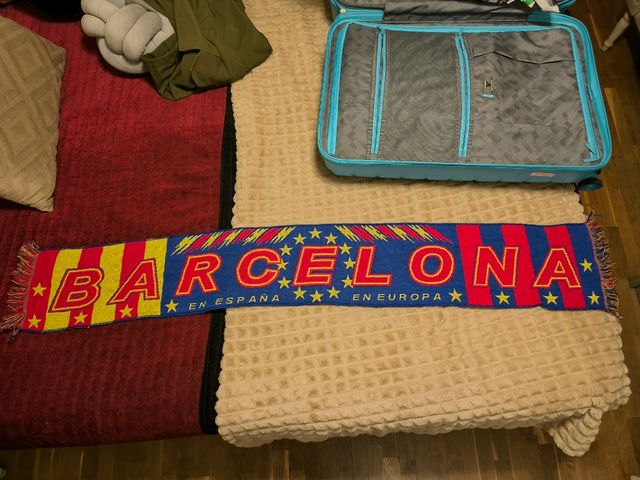 Bufanda FC Barcelona antigua