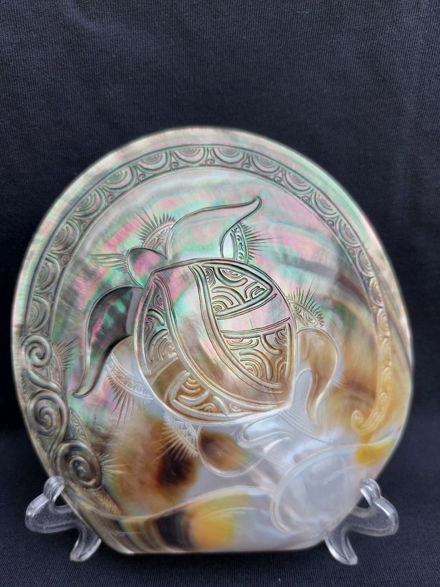 OGGETTI MADREPERLA RICORDO POLINESIA