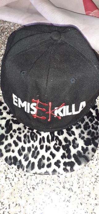 Cappellino  nero con stampa  EK