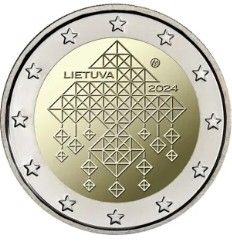 MONEDA 2€ CONM LITUANIA 24 JARDIN PAJA