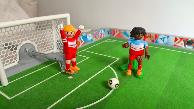 Campo de fútbol portátil Playmobil