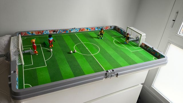 Campo de fútbol portátil Playmobil