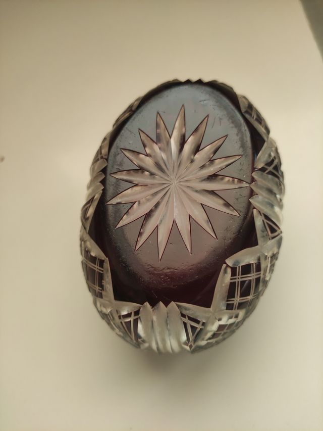 Centro-joyero cristal