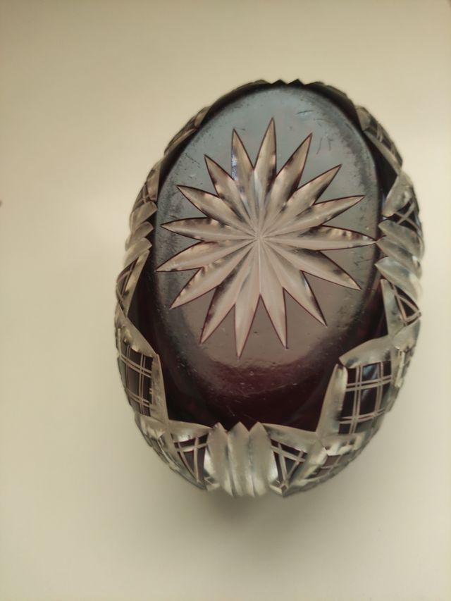 Centro-joyero cristal