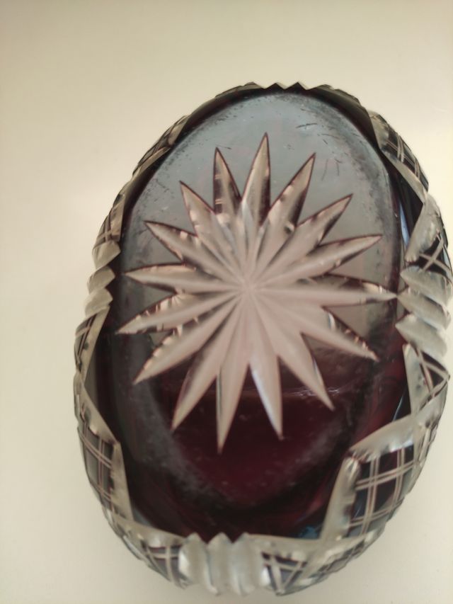 Centro-joyero cristal