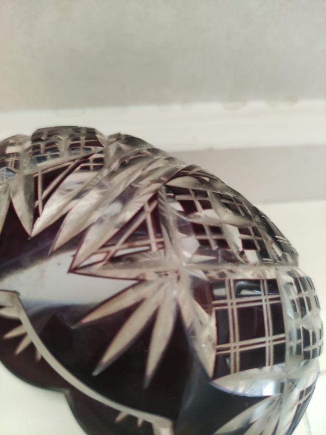 Centro-joyero cristal