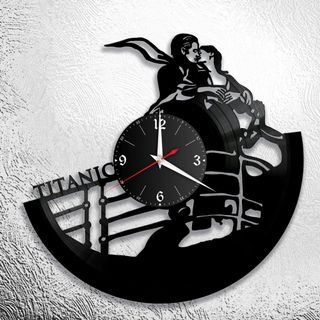 Orologi in vinile realizzati a mano