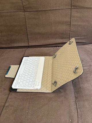 Funda Teclado PU- Tablet protectora 9.7 a 10.1 US