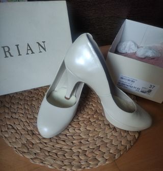 Zapatos novia plataforma 