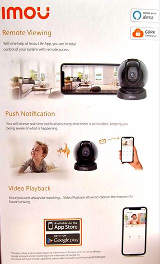 Cámara vigilancia IMOU Rex 3D 3K 5MP