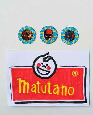 POWER RANGERS TAZOS MATUTANO AZULES