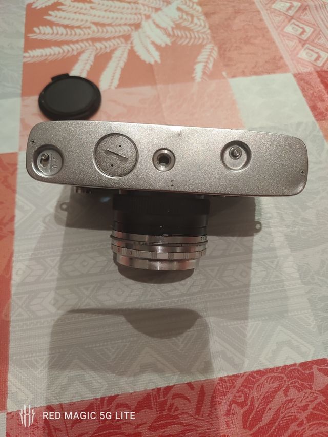 Cámara de fotos antigua yashica