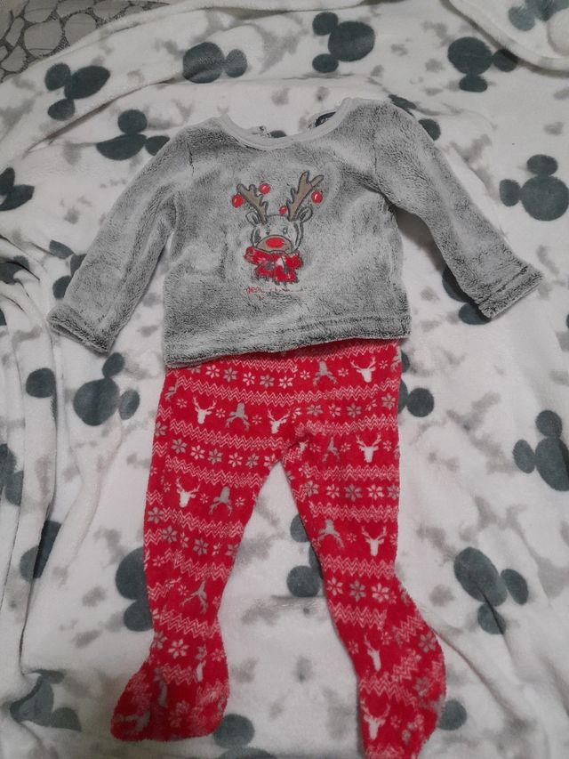 Pijama invierno, 6-9meses