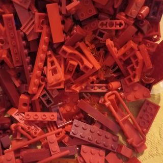 LEGO mattoncini rossi