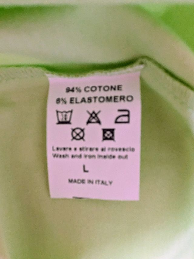 T-shirt unisex tg L nuova