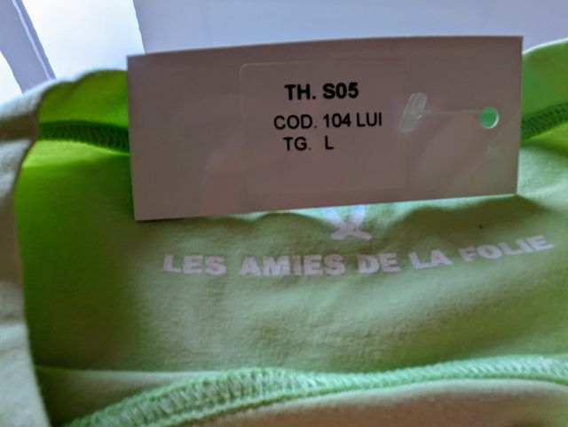 T-shirt unisex tg L nuova