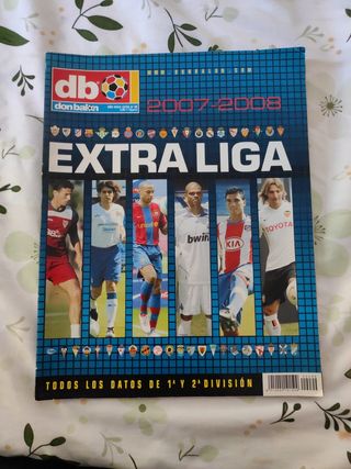 Revista Don Balón extra liga 2007/08