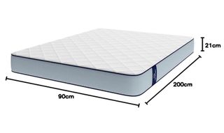 Cecotec Colchón Viscoelástico Flow ViscoCare 21cm