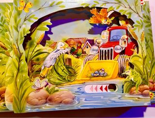 LIBRO INFANTIL, 3D POP-UPS EN LA GRANJA-2009