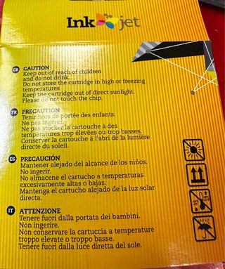 precio65,5€ tinta 2 PG-545XL y 2 CL546XL sin abrir