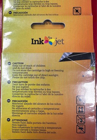 precio65,5€ tinta 2 PG-545XL y 2 CL546XL sin abrir