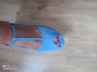 Zapatos peep toes