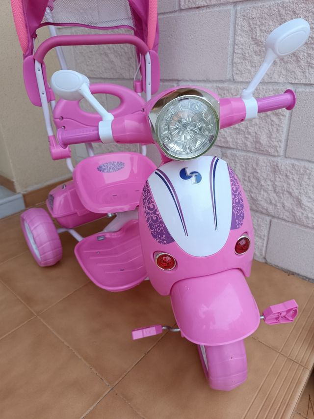 MOTO PARA NIÑA DE 2 A 3 AÑOS