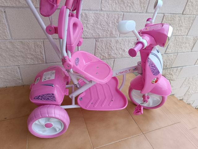 MOTO PARA NIÑA DE 2 A 3 AÑOS