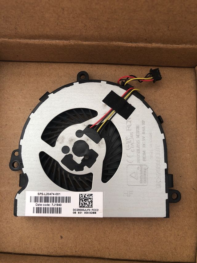 Ventilador ordenador portatil