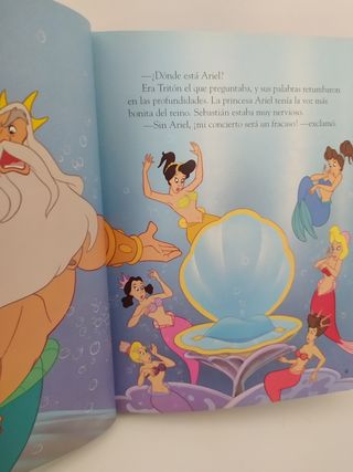 LIBRO 'LA SIRENITA' DE CLÁSICOS DISNEY