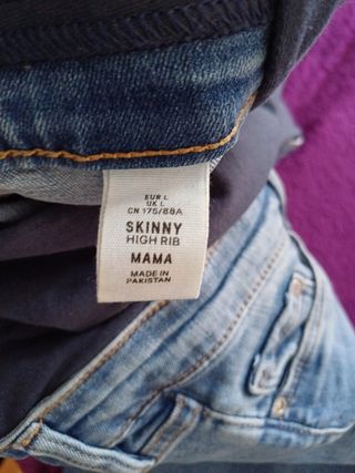 Pantalón vaquero embarazada