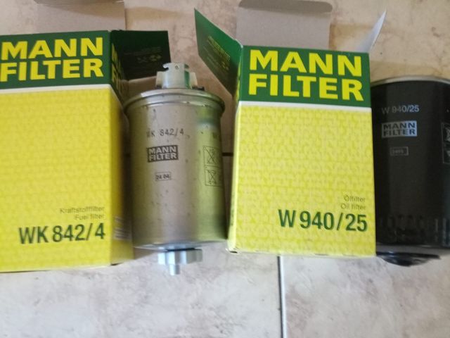 Filtro gasoil y filtro aceite