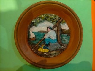 Artesanías pared motivos vascos.