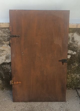 Puerta de madera