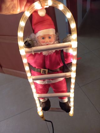 Babbo Natale da balcone 