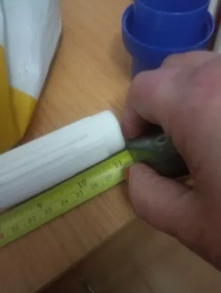 Inflador vintage a la parrilla